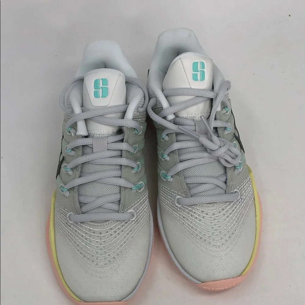 Nike Women’s Sabrina 3 Summit White Iron Grey HF2881-100 Basketball Shoes-Size 5